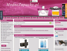 Tablet Screenshot of modnezapachy.pl